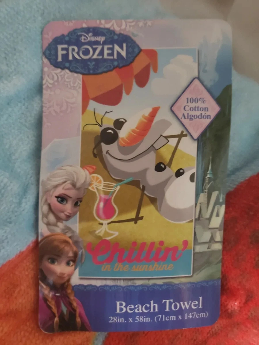Olaf store beach towel