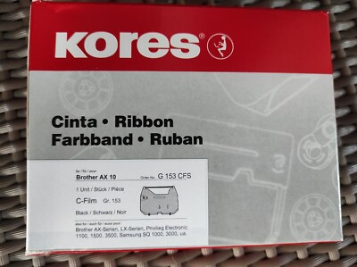 Kores Gr.153 CFS  Farbband Filmband Brother AX Serien LX Privileg Samsung ua