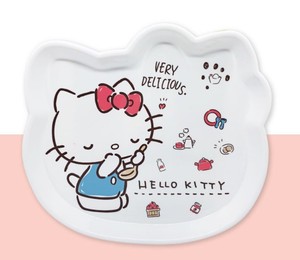 Hello Kitty Face Shaped P P Serving Tray Tea Lunch Breakfast Plate Cute S Size Ebay