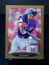 2013 Jason Kipnis Bowman Gold Border Base # 157 Parallel Cleveland Indians