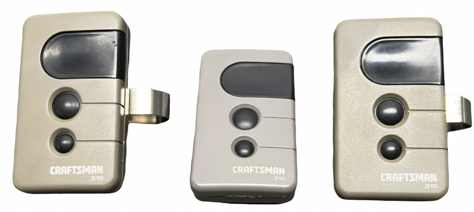 Sears Craftsman TX2028 Garage Door Openers Remote Set 3139.53753 315