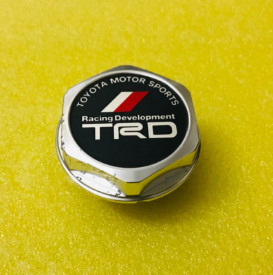 GENUINE OEM TOYOTA TRD ENGINE OIL FILLER CAP FORGED BILLET