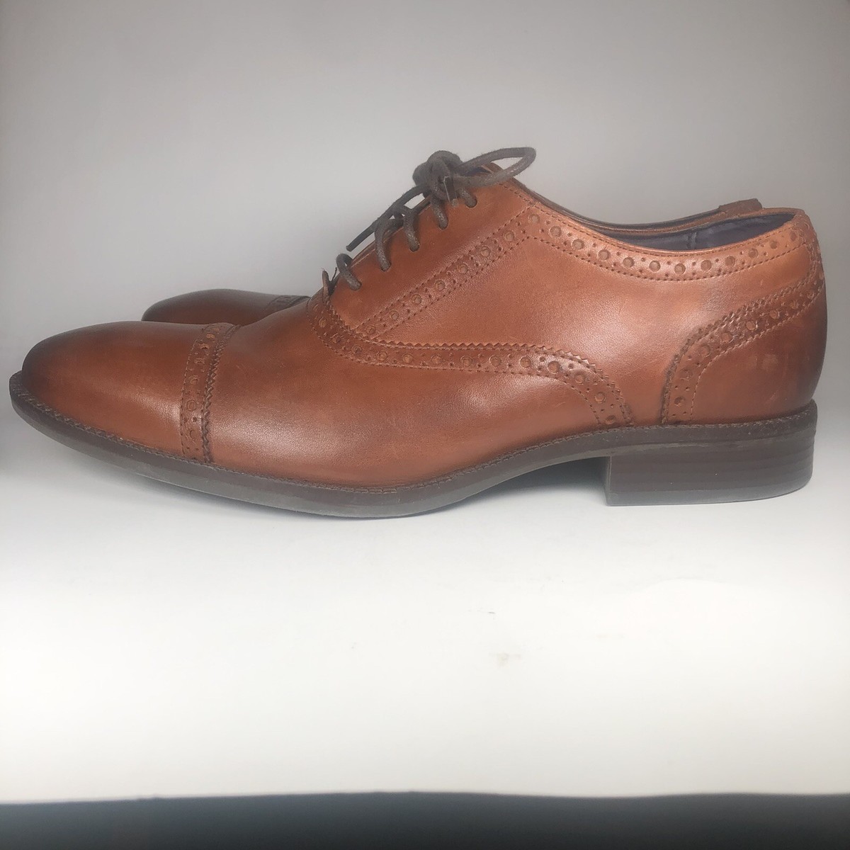 Cole Haan Cap Toe Oxford Wayne Men Size 13 C30689 Amazon.com | Cole HAAN Mens Hawthorne Cap Toe Oxford, Black  main image 2