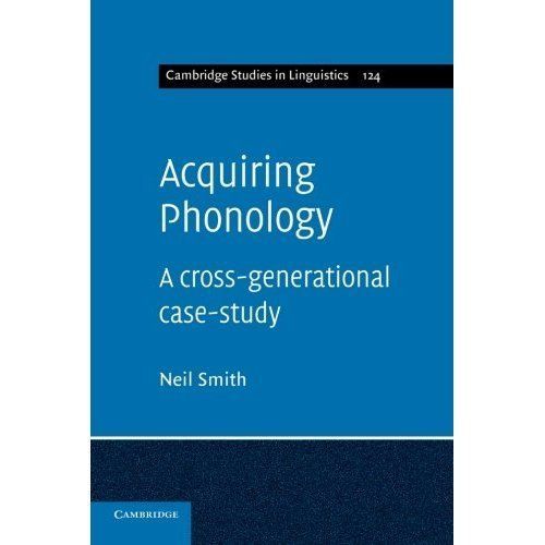 Acquiring Phonology A Cross-Generational Case-Study Smith Paperback