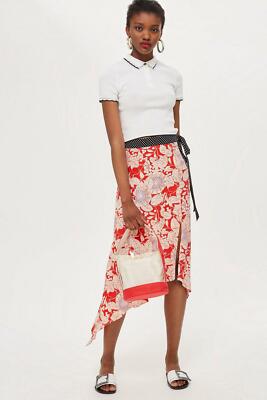 Midi Skirt Red Polka Dot Skirt Topshop Topshop Pressed Flower A Line Skirt,  $68 Nordstrom Lookastic