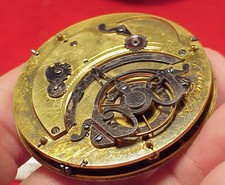 51MM JOSEPH RANNA WIEN 2065 VIENNA AUSTRIA MASTER VERGE FUSEE POCKET WATCH MVT