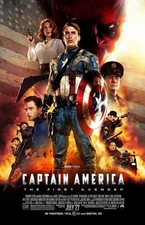 Captain America movie poster - The First Avenger, Chris Evans poster  11" x 17"