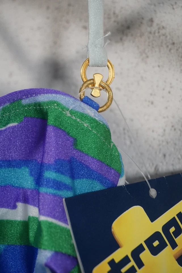 Vintage Panton Ère Tropic France Design Maillot de Bain Taille 0 36 Multicolore - Photo 4/4