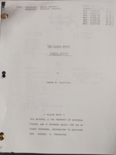 Classic Script The Bionic Woman Bionic Beauty Richard Anderson Notes copy