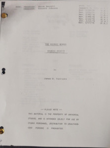 Classic Script The Bionic Woman Bionic Beauty Richard Anderson Notes copy