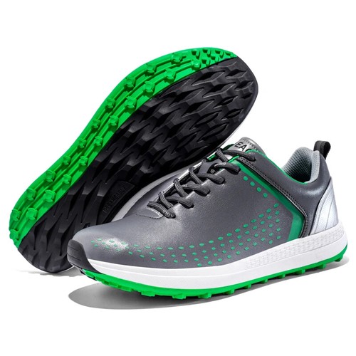 Herren Profi Golf Spikes Schuhe Wasserdicht Rutschfest Wandern Schuhe - Bild 34 von 34
