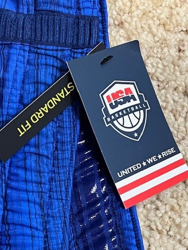 Team USA USMNT Nike 2020-21 Tokyo Olympics Basketball Away Shorts Sz XXL 46 NWT - Picture 8 of 10