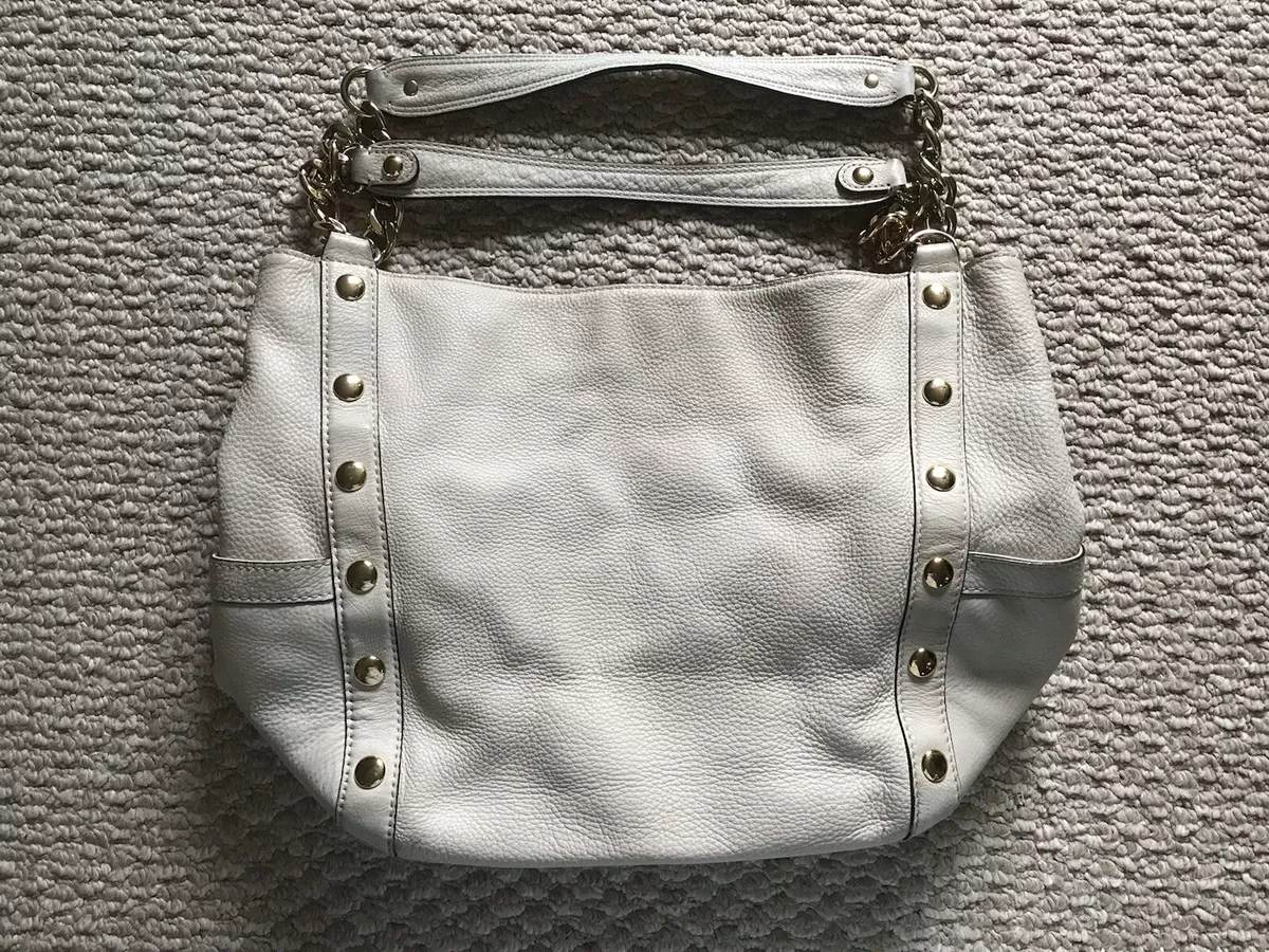 I øvrigt Plante træer Converge AUTHENTIC BEAUTIFUL WHITE LEATHER MICHAEL KORS BAG FROM USA FOR SALE! | eBay