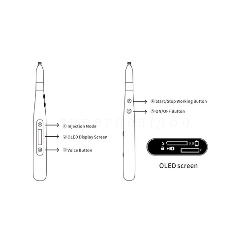 1-10 Dental Painless Oral Local Anesthesia Delivery Device Anesthesia Injector - Picture 15 of 41