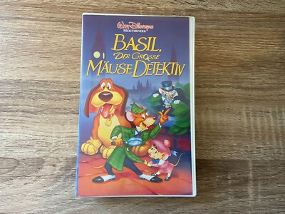 Walt Disneys Meisterwerk Basil, der grosse MäuseDetektiv - VHS - Sammler