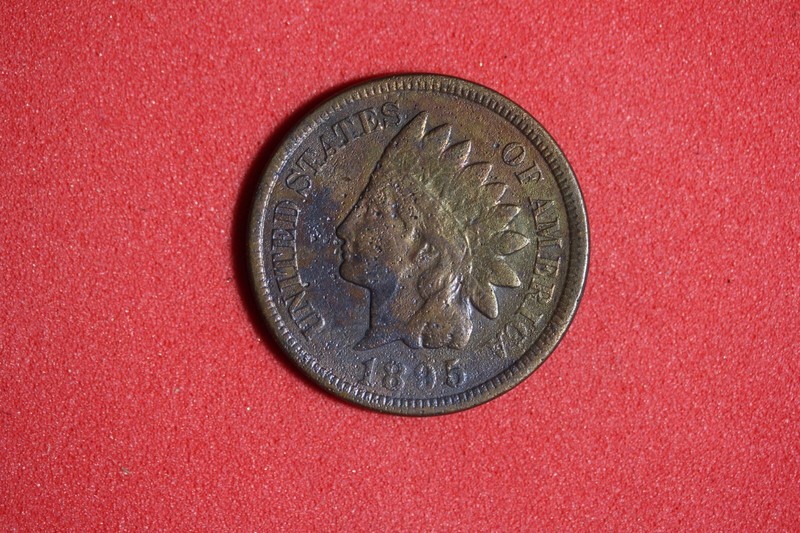 Estate Find 1895 - Indian Head Cent!! #K52920
