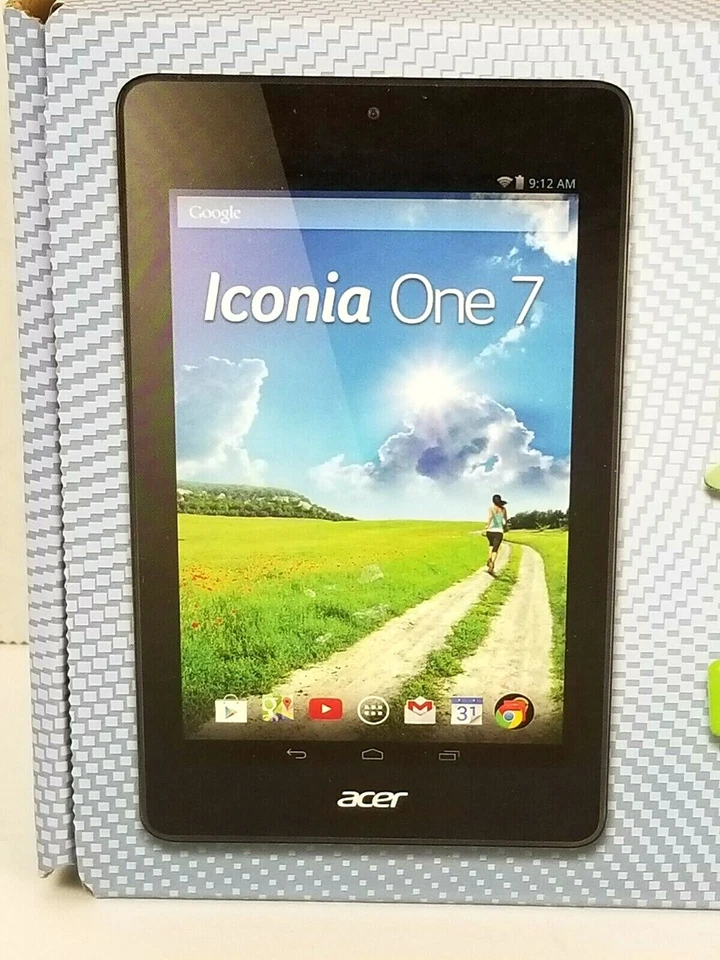 Tablet Acer Iconia One 7" 8 GB Android Jelly Bean 4.4 B1 -730HD 8 GB Wi-Fi Foto 4 de 4
