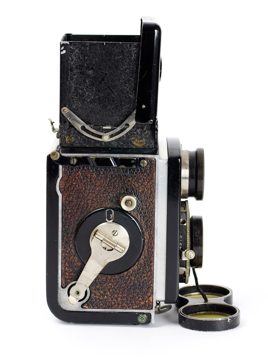 Rolleiflex Baby 4x4 1st Model Lens Carl Zeiss Tessar 3.5/6cm Rolleiflex Baby 4x4 1st Model Lens Carl Zeiss Tessar 3.5/6cm