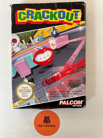 Crackout Nintendo Nes gioco versione PAL A UK in scatola pulito e testato