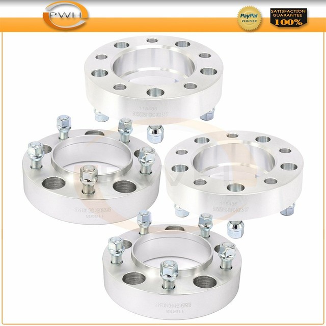 New 4pcs 1.5" 5x150 to 5x150 14x1.5 studs wheel spacers For Toyota