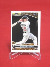 Brian Harper TOPPS Black Gold Baseball Card 1993 #34 NM-Mint