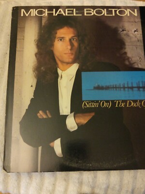 Michael Bolton Sitting on the Dock of the Bay LP Maxi Single