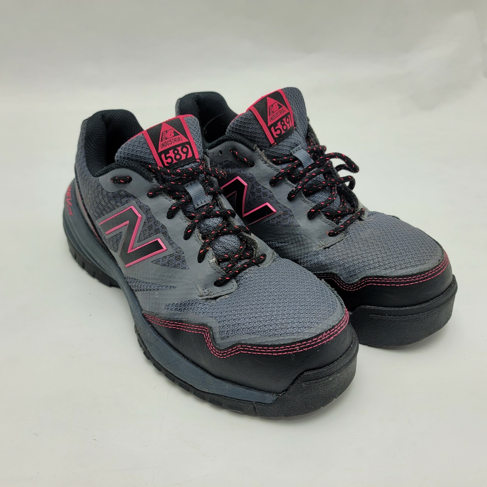 New Balance Industrial Black/Pink 589 Composite Toes … Gem