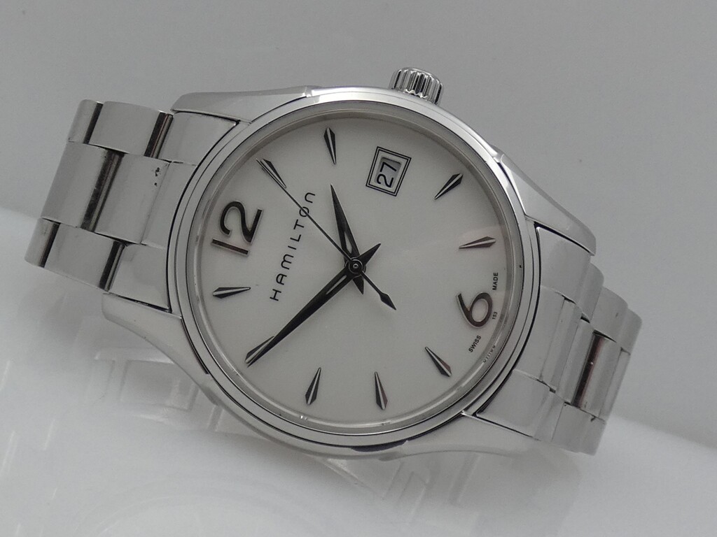 HAMILTON JAZZMASTER 34 mm H323510 STAINLESS STEEL WITH BRACELET 