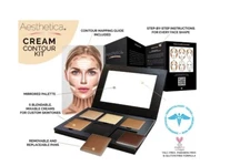 NIB Aesthetica 6PC CREAM Contour Series Palette Kit/Set Makeup AE110 SEALED!