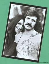 Found 4X6 PHOTO of Sonny and Cher from their 1972 TV Show