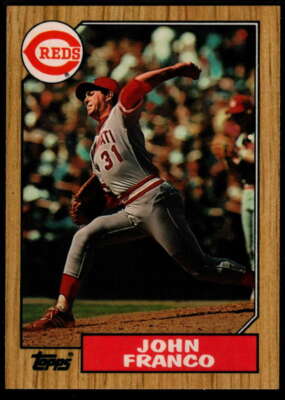 1987 Topps Tiffany #305 John Franco NM-MT Reds