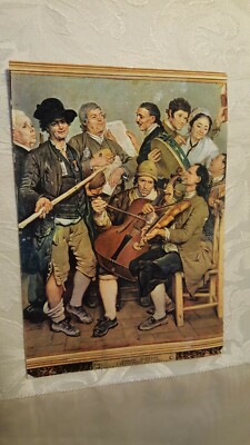Postcard Parma National Gallery Concert Players Zoffany 1967 SP2154 *