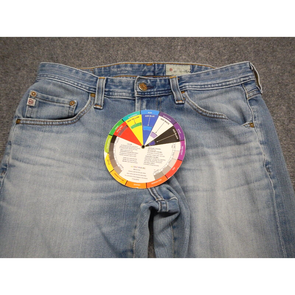 Adriano Goldschmied Jeans Mens 31 x 27 The Matchbox Slim Straight