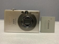 Canon IXY DIGITAL 55 Silver Compact Digital Camera Tested Working Japan