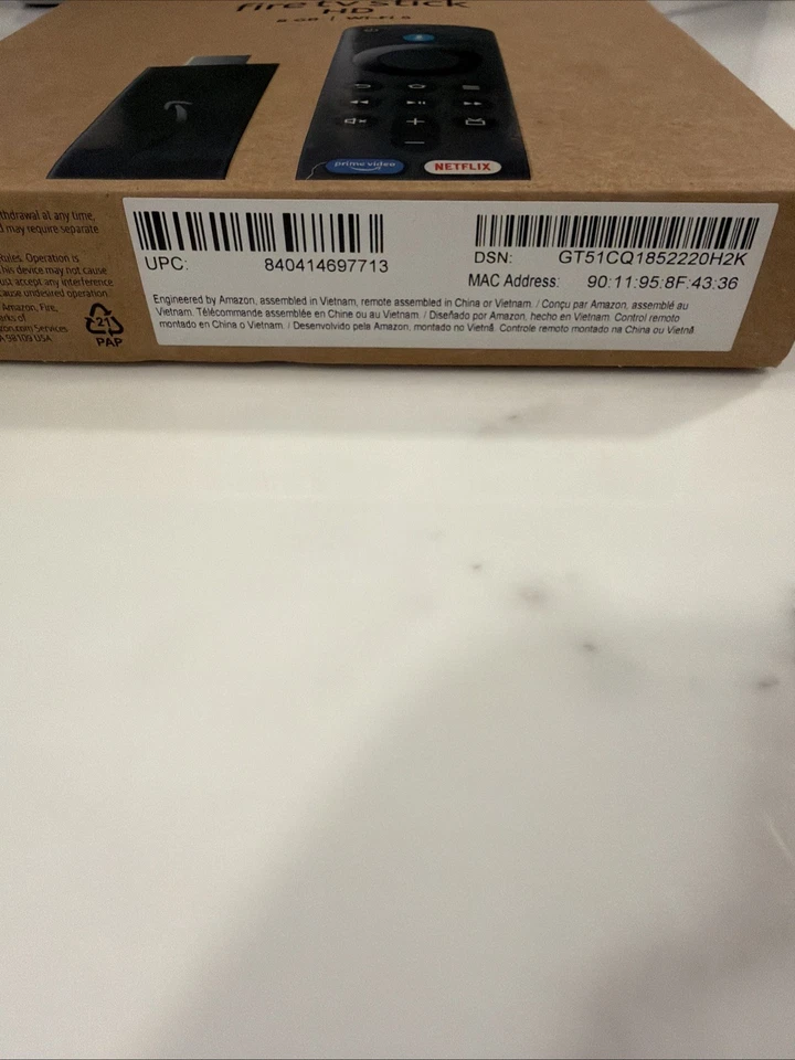 Amazon Fire TV Stick HD (2024) 8GB Wi-Fi 5 1080P Brand New & Sealed - Image 3 of 3