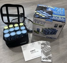 Conair Instant Heat Compact Hot Rollers Hair Setter Travel Set Model HS28 TESTED