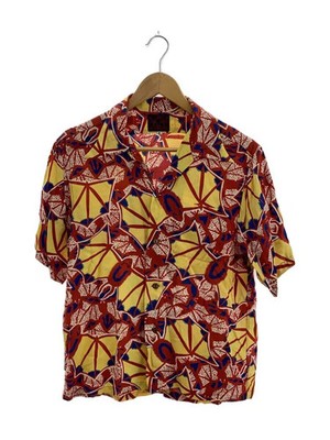 EVISU open collar Short Sleeve Shirts Yellow 38 Used