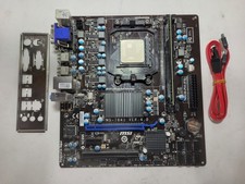 MSI MS-7641 VER 4.0 Motherboard AMD FX-4300, 4GB RAM, IO Shield 1176