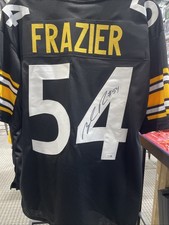 Zach Frazier Signed Black Pittsburgh Steelers Custom Jersey JSA 086 (L)