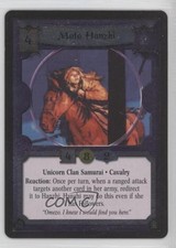 1995-2015 Legend of the Five Rings L5R CCG Promos Foil Moto Hanzhi