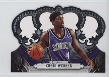 2017-18 Panini Crown Royale Chris Webber #196 HOF 04br