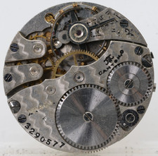 HAMPDEN No. 400, 5/0s 7j WATCH MOVEMENT 3290577, FOR REPAIR (NI)