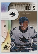 2024 Upper Deck SP Game Used Authentic Rookies Gold /149 Jack Thompson #237 gz3