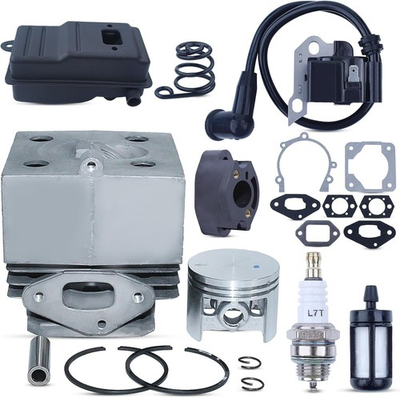 #ad #ad Complete 46MM Cylinder Piston Kit with Ignition Coil for Stihl Leaf Blowers $119.99