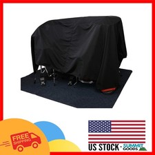 80 x 108 Inch Water-Resistant Nylon Drum Set Dust Cover with Weighted Corners
