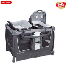 Versatile Retreat Nursery Center with Removable Bassinet  Music Center in Robin