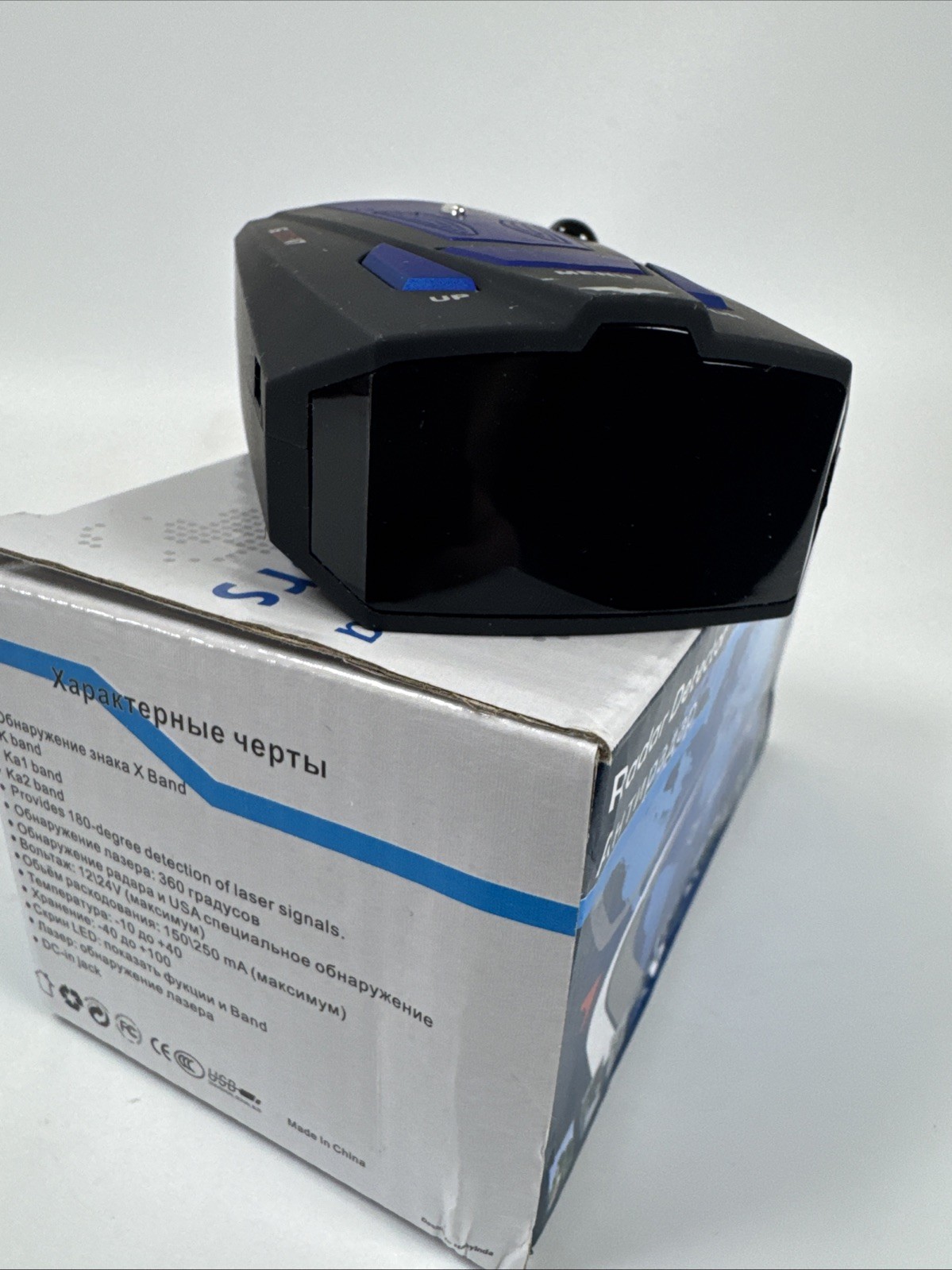 Car Radar Detector, Laser Radar Detectors, 360° GPS Speed Police Safe