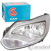 Alkar H1 H7 Scheinwerfer +LWR-MOTOR Chrom Links Passend FüR Ford Focus | 2761403