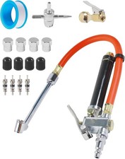 Auto Tire Pressure Gaugeair Compressor Tire Inflator Attachmentheavy-duty 10-1