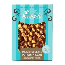 Joe & Seph's Milk Chocolate Popcorn Slab (1x115g), Salted 115 g (Pack of 1)